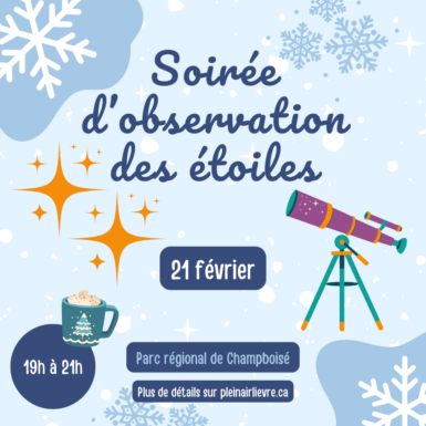 Soirée d’observation des étoiles