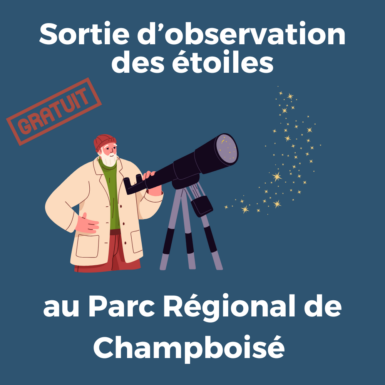 Sortie d'observation des étoiles à Champboisé