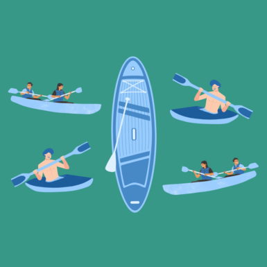 Départ du Centre Nautique