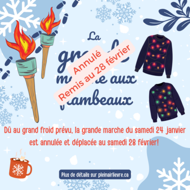 La Grande marche aux flambeaux